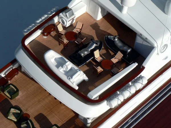 Trinity Yachts Hull No. T-039 "Unbridled" Tri-Deck Motor Yacht. 191'-Model by Abordage