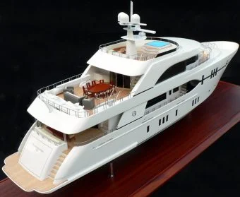 Ocean Alexander Megayacht 120 Model by Abordage