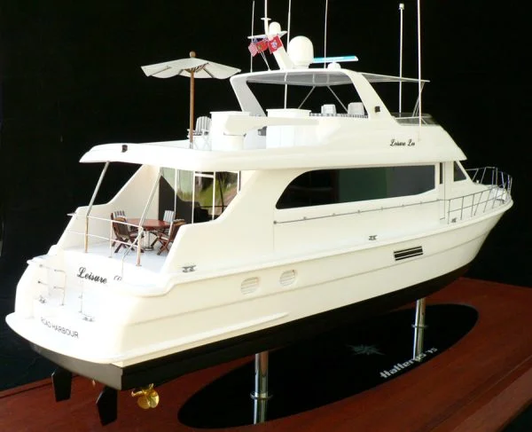 Hatteras 75 model by Abordage