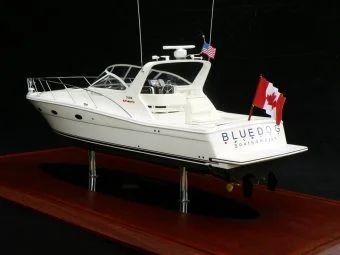 Tiara 3500 Open "Blue Dog" Model built by Abordage
