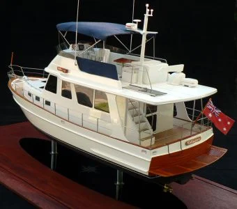 Grand Banks 41 Heritage EU "Lahaina". Boat model built by Abordage