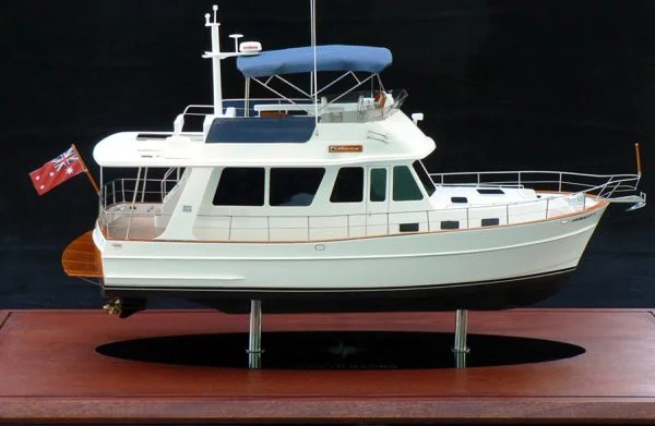 Grand Banks 41 Heritage EU "Lahaina". Boat model built by Abordage
