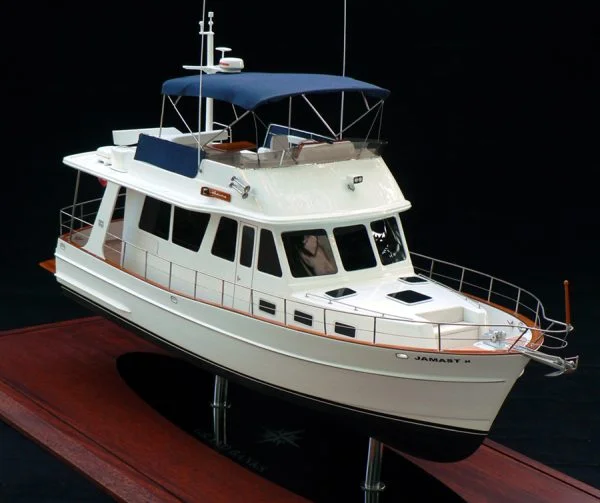 Grand Banks 41 Heritage EU "Lahaina". Boat model built by Abordage
