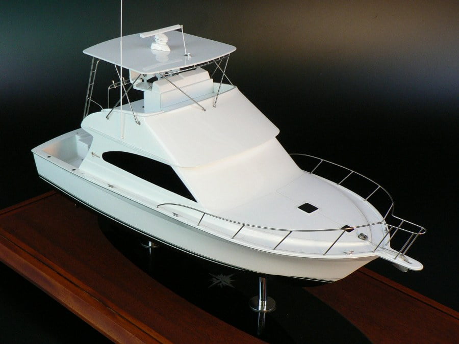 Egg Harbor 37 Boat Model - Seacraftclassics