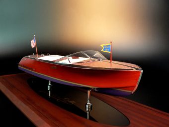 Neiman Marcus Edition Hacker-Craft Speedboat Model by Abordage