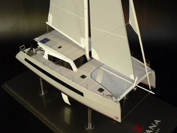 Catana C59 model built by Abordage