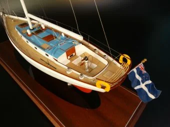 45 ft Sloop model built by Abordage