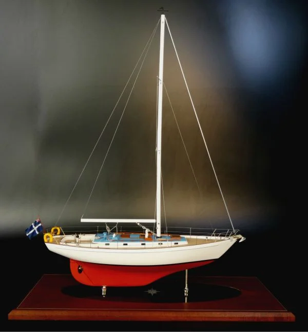 45 ft Sloop model built by Abordage