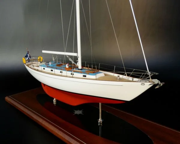 45 ft Sloop model built by Abordage