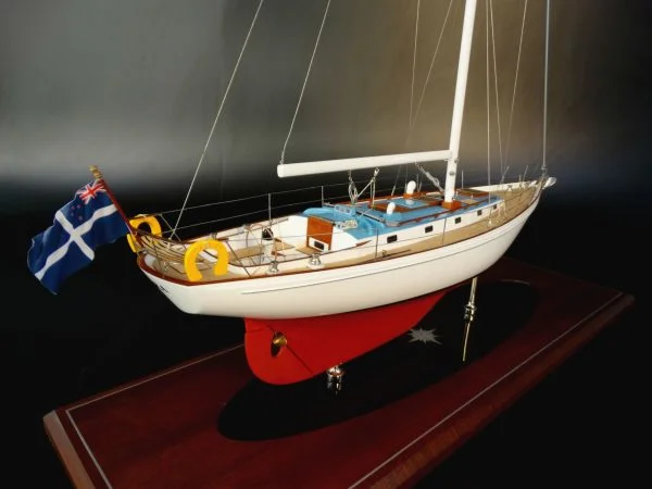 45 ft Sloop model built by Abordage