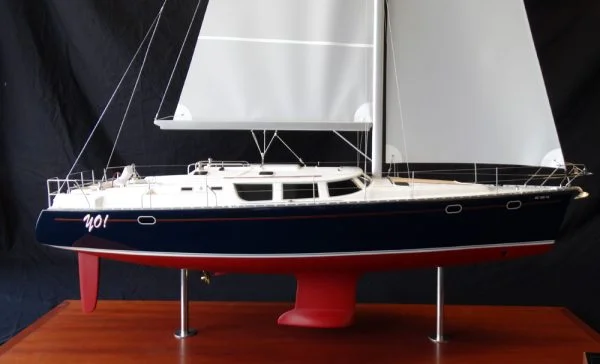 Jeanneau 43 DS boat model by Abordage