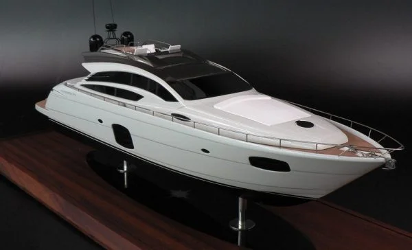 PERSHING 74 custom model built by Abordage