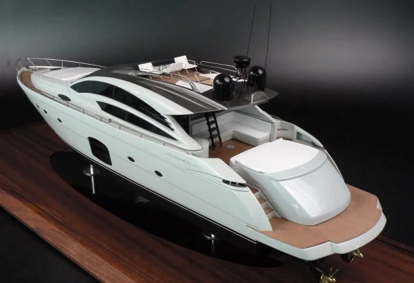 PERSHING 74 custom model built by Abordage
