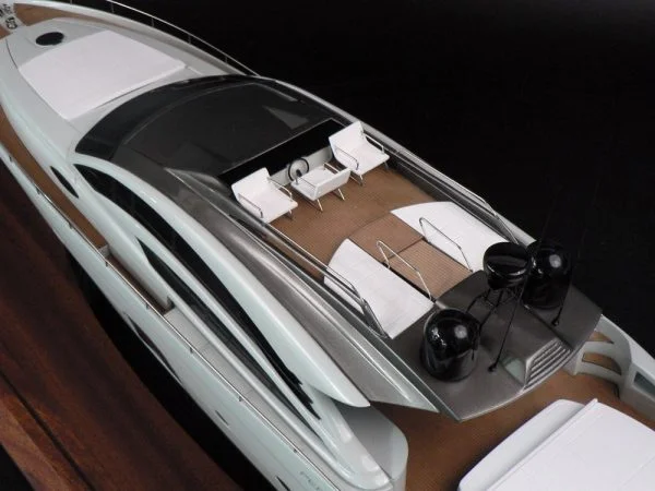PERSHING 74 custom model built by Abordage