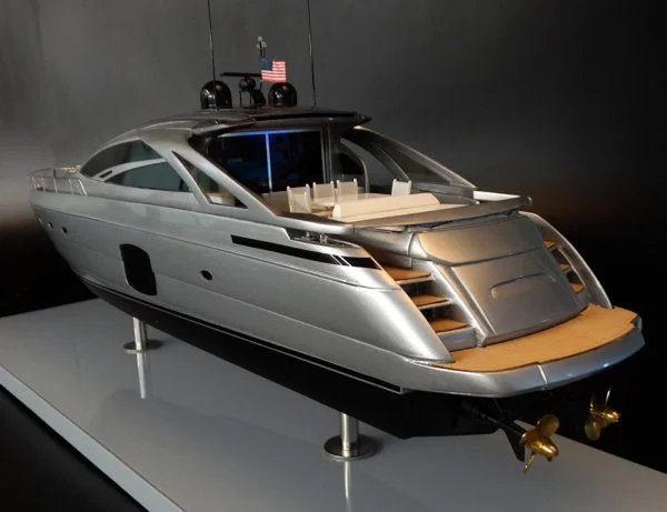 PERSHING 70 custom model built by Abordage