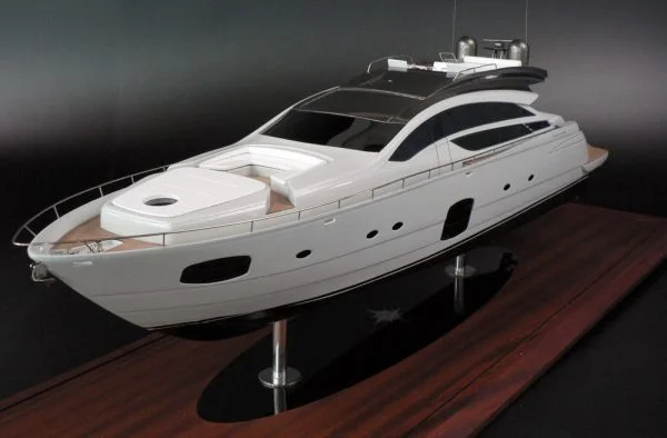 PERSHING 82 custom model built by Abordage
