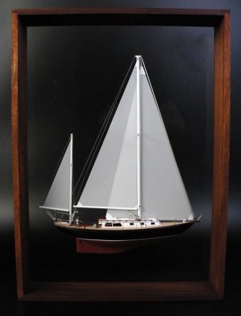 Luders 36 Framed Half Model