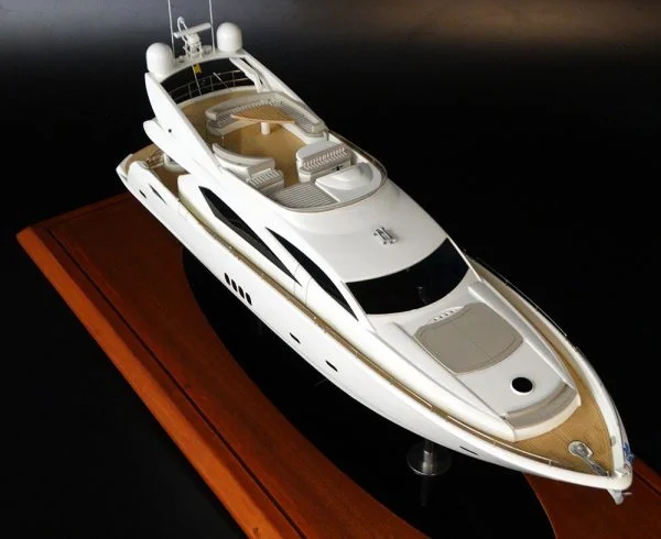 Sunseeker 82 - White Gold - custom model
