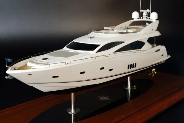 Sunseeker 82 - White Gold - custom model