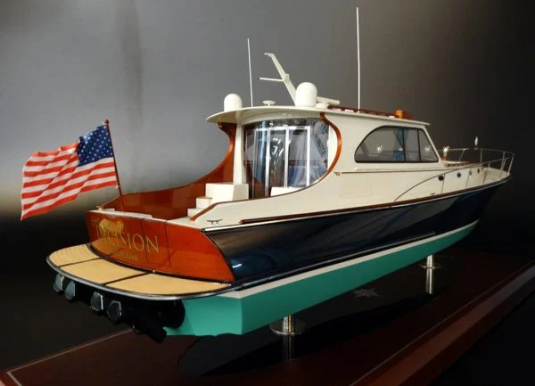 Hinckley Talaria 55 custom model