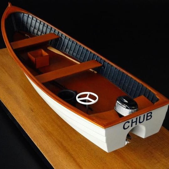 Jersey Skiff 16 desk model - Seacraftclassics