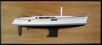 Jeanneau 44i Half Model with deck details