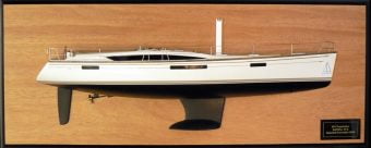 Jeanneau 53 Sun Odyssey Half Model with deck details