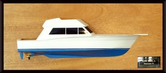 Hatteras 52 half Hull