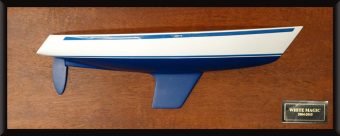 Sweden 370 flush deck half hull