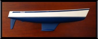 Hallberg Rassy 40 flush deck half hull