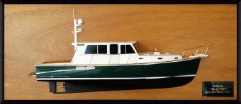 Duffy 42 half model with deck details