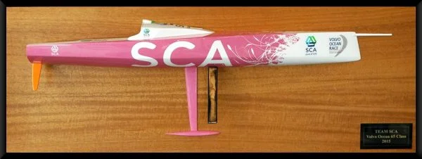 Volvo Ocean 65 Team SCA half model