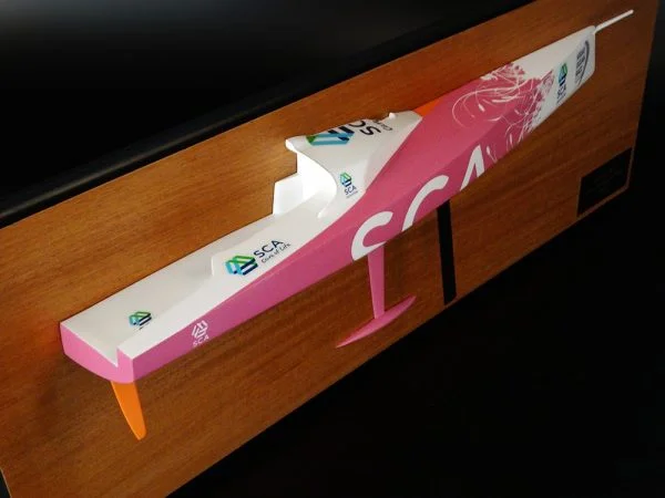 Volvo Ocean 65 Team SCA half model