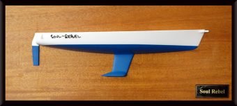 J 80 flush deck half hull