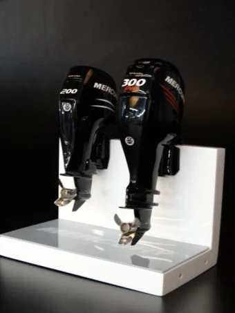 Boat engine scale models