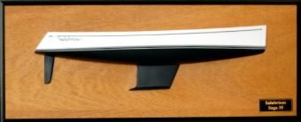 Saga 35 flush deck half hull