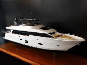 Hatteras 90 Motor Yacht Custom Model