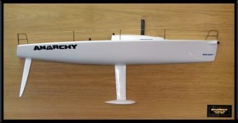 Melges 32 half model with deck details