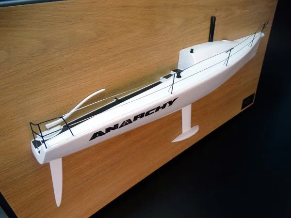 Melges 32 half model with deck details