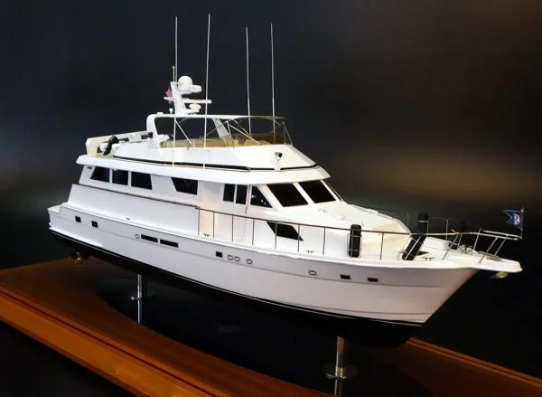 Hatteras 70 custom model