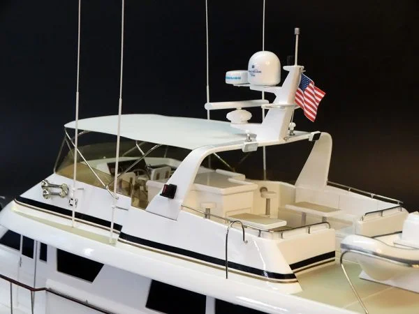 Hatteras 70 custom model
