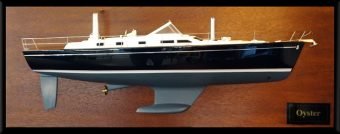 Beneteau Oceanis Clipper 42 Central Cockpit half model