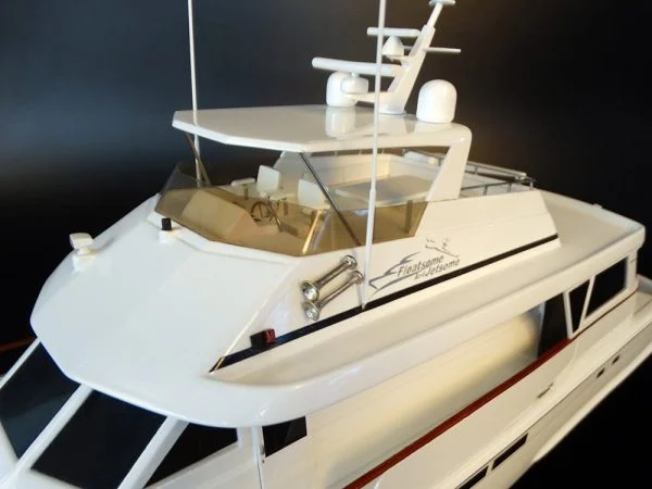 Hatteras 72 custom model