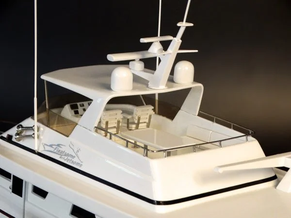 Hatteras 72 custom model