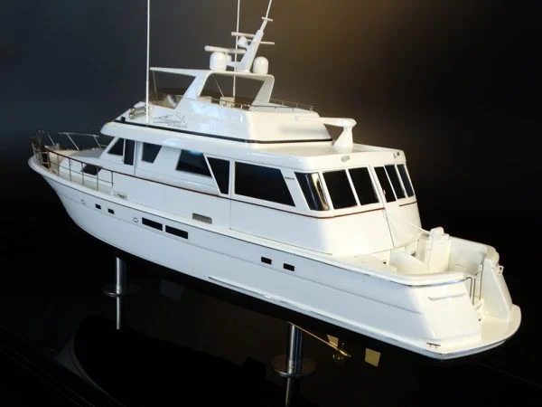 Hatteras 72 custom model