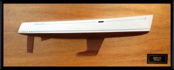 Beneteau Oceanis 37 flushdeck half hull