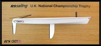 RS Sailing aero5 half model