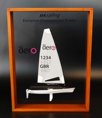 RS Sailing aero7 framed half model