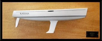 Beneteau 36.7 flushdeck half hull