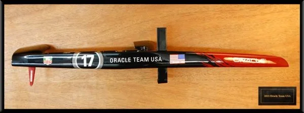 ORACLE TEAM USA 17 AC 72 catamaran 2013 half hull